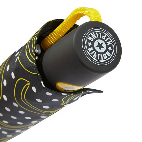 Kipling Auto Open Printed Umbrella Tillbehör Svarta | SE 1506MQ